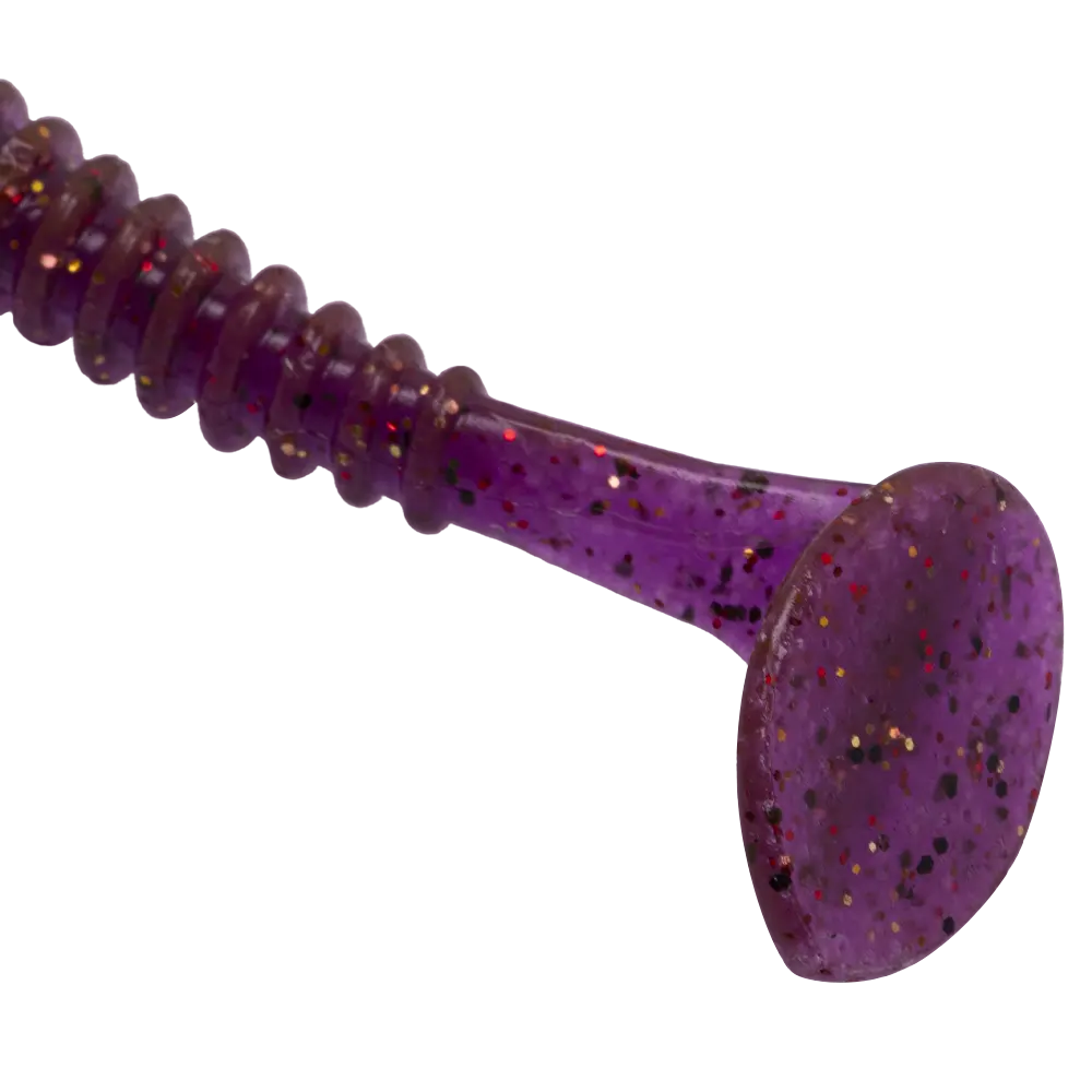 Виброхвост Lucky John Pro Series Tioga 3,9" 99мм, (5шт. упак.) цвет MIX1. Фото №3