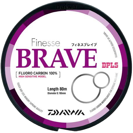 Леска Daiwa "Finesse Brave" 5lb 80м (100% флюорокарбон) 14625347. Фото №1 Леска Daiwa "Finesse Brave" 5lb 80м (100% флюорокарбон) 14625347. Фото №1