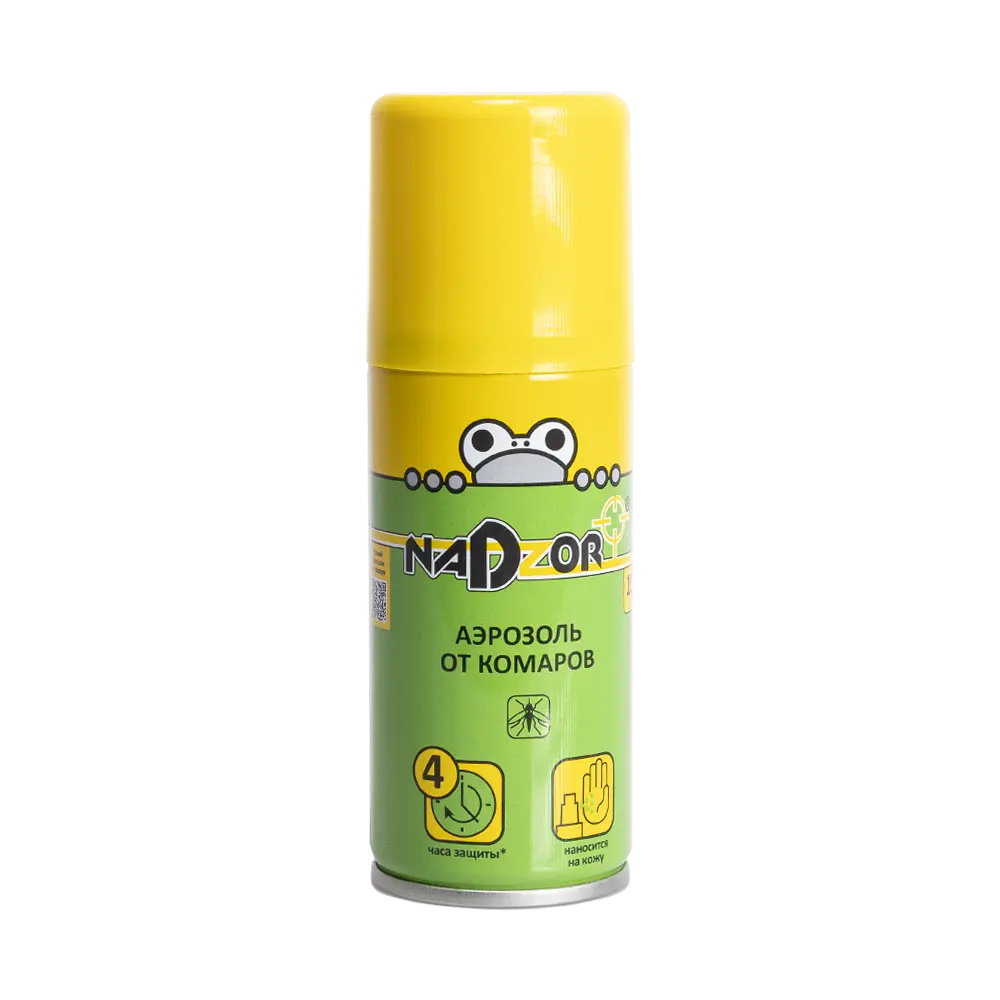 Аэрозоль от комаров НАДЗОР 100мл. Фото №1