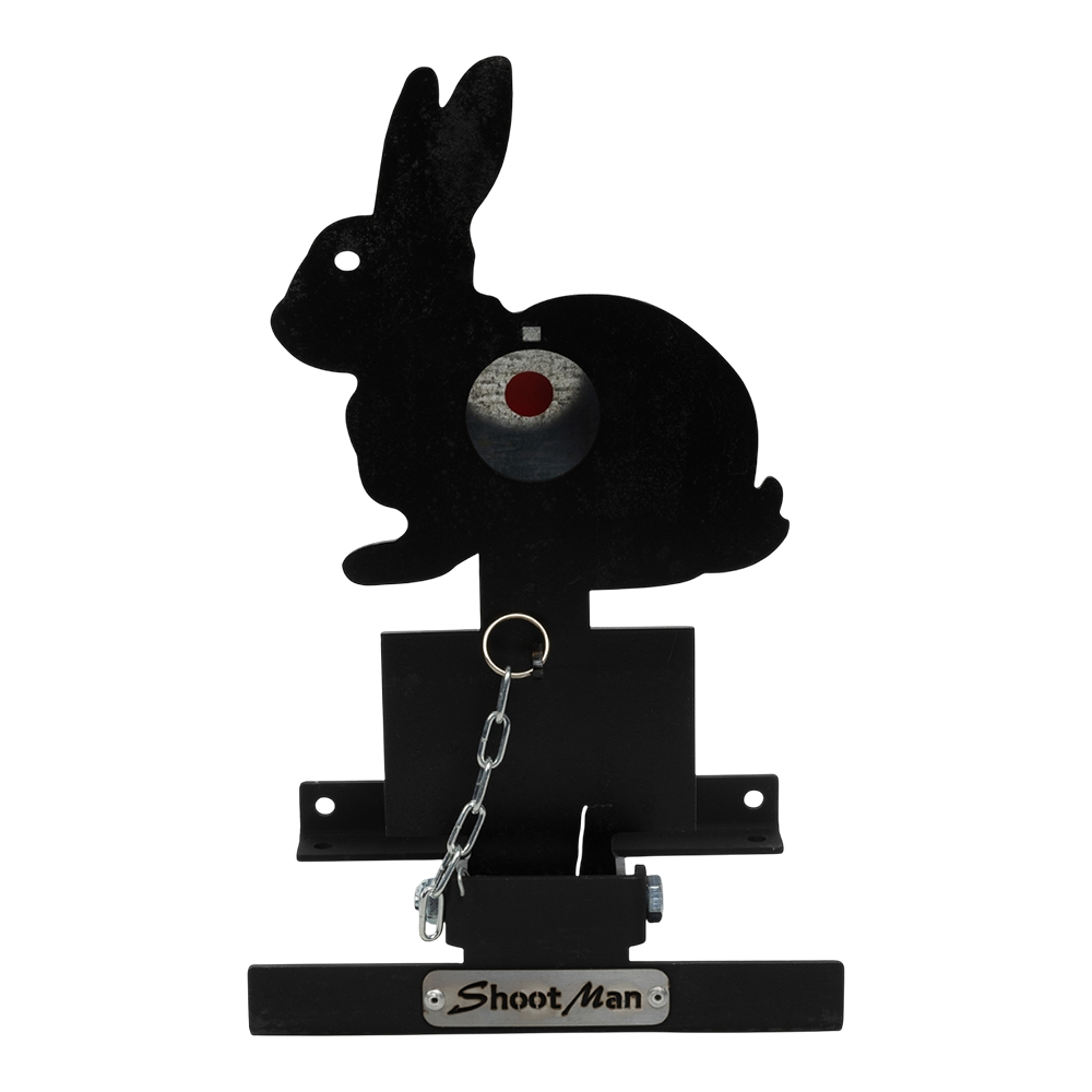 Мишень подъёмная SM, заяц Ж4, металл 3мм. Фото №1 Мишень подъёмная SM, заяц Ж4, металл 3мм. Фото №1