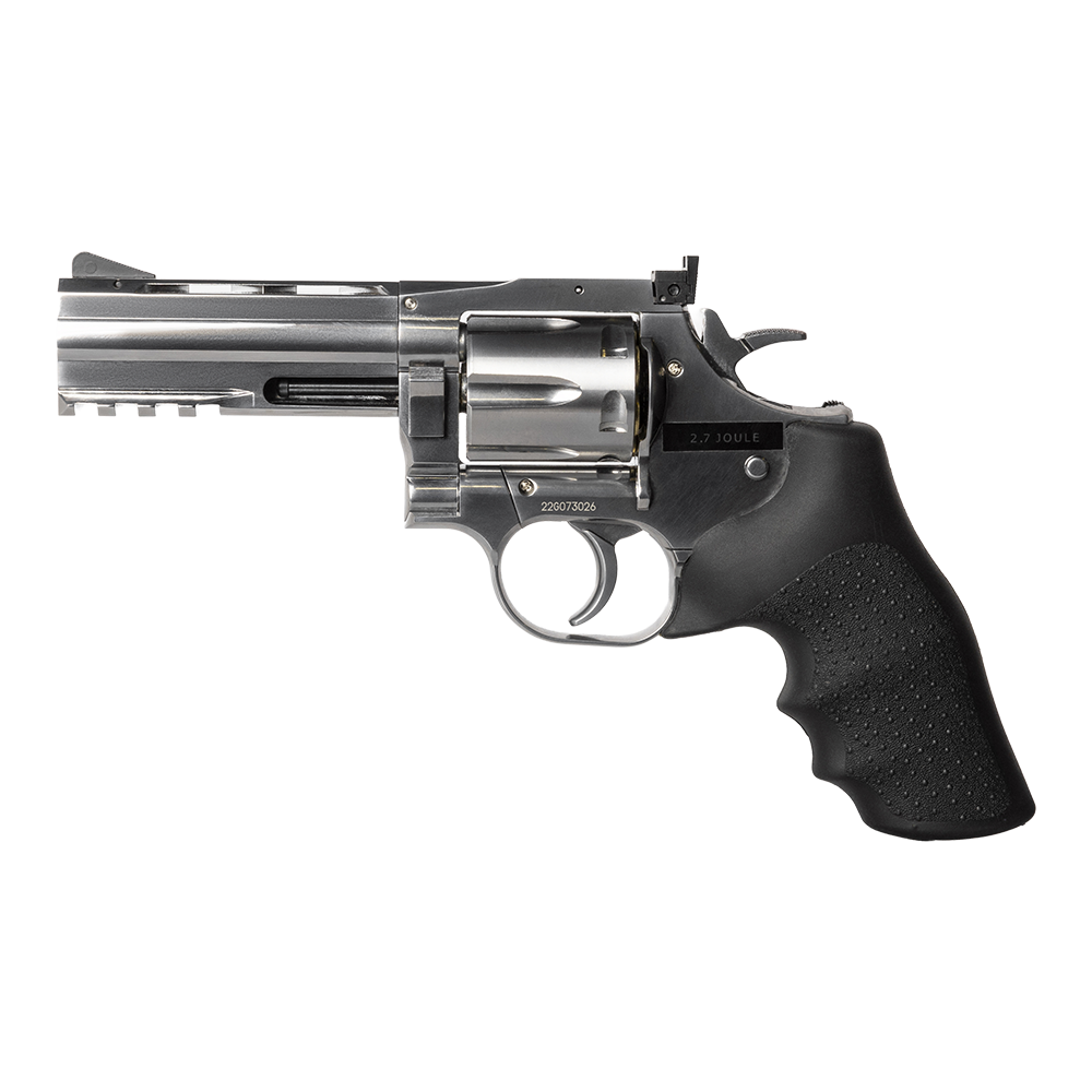 Револьвер пневматический ASG Dan Wesson 715 4" Silver, калибр 4,5 мм. Фото №6