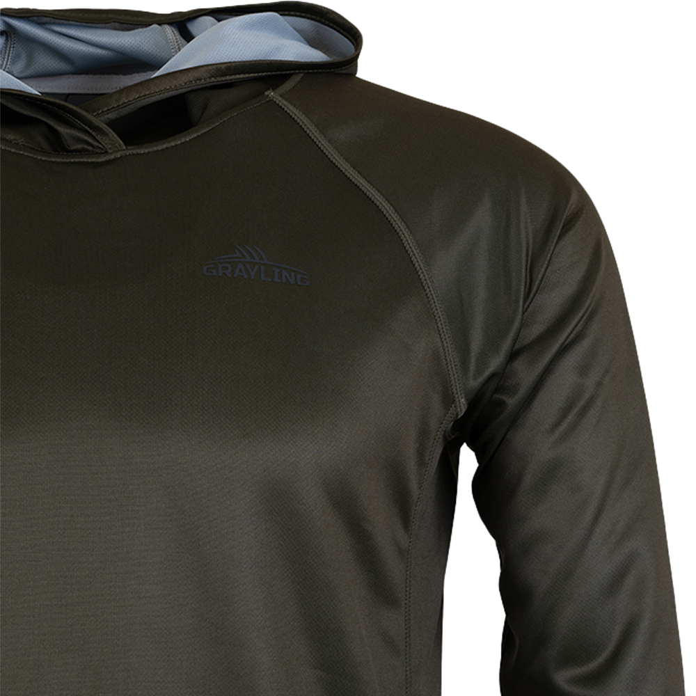 Лонгслив с капюшоном GRAYLING "Sargan" (хаки) р. XXL. Фото №2 Лонгслив с капюшоном GRAYLING "Sargan" (хаки) р. XXL. Фото №2
