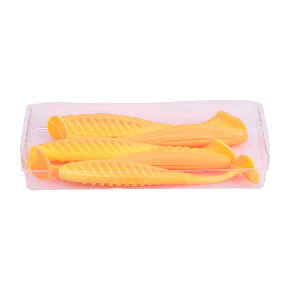 Силиконовая приманка FORMAT PIONEER 100mm, цвет F10, (5шт). Фото №4