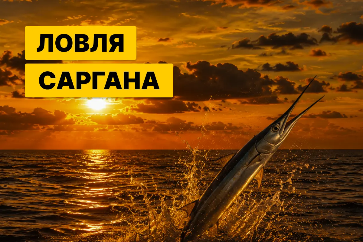 Ловля саргана: Места обитания, время суток, тактика ловли и приманки Ловля саргана: Места обитания, время суток, тактика ловли и приманки