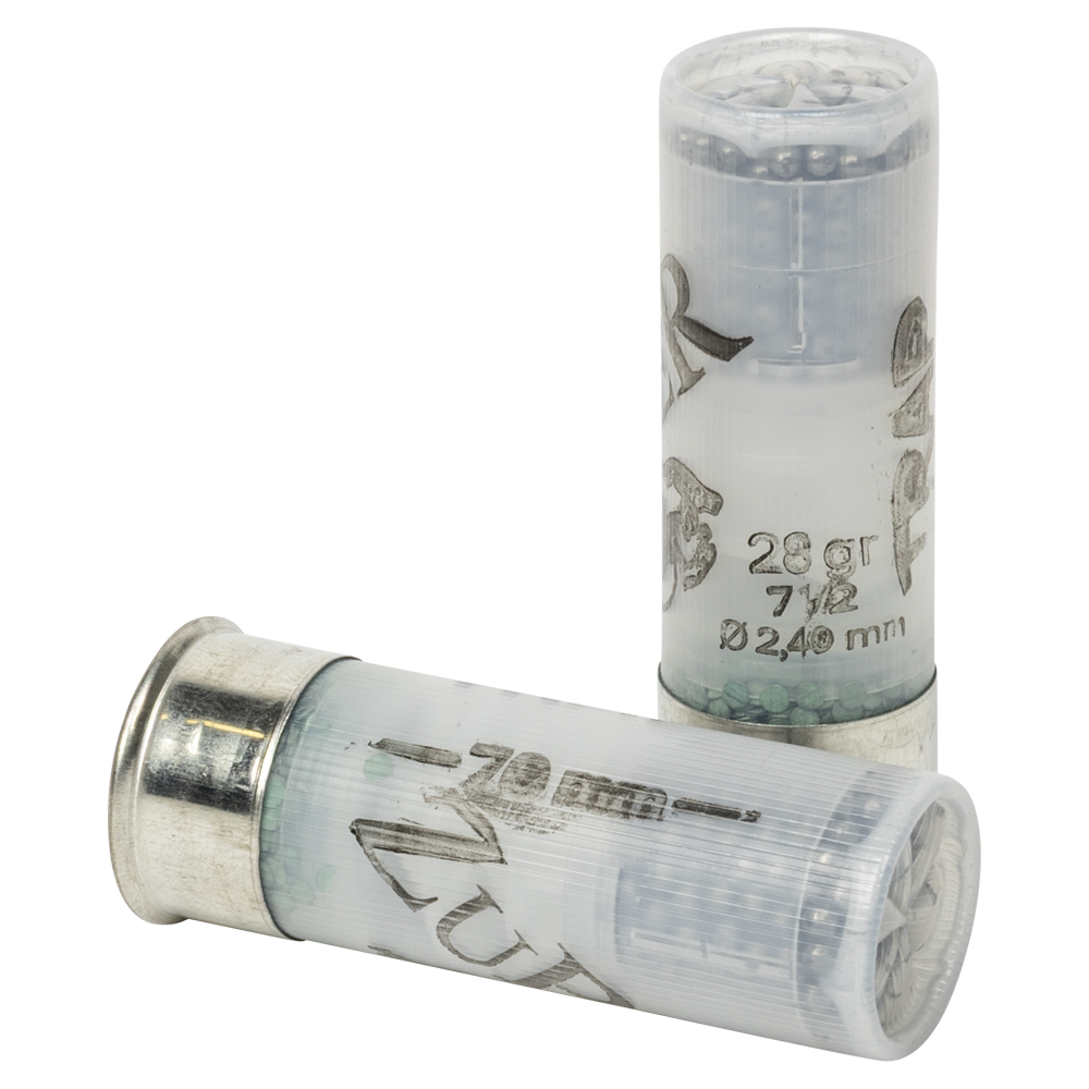 Патрон ZUBER TRAP 12/70 №7,5 28 гр. (пачка 25 шт.). Фото №2