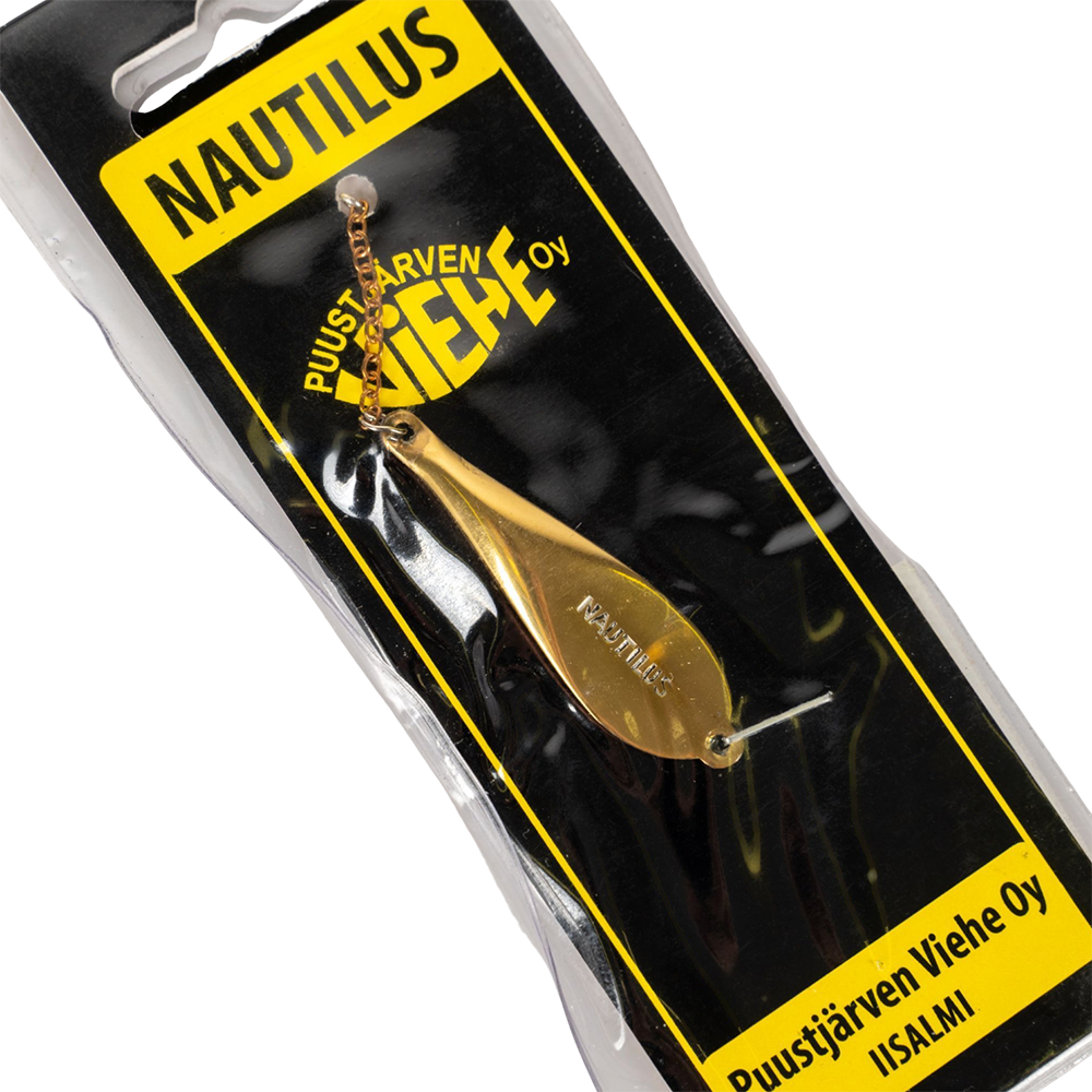 Блесна Puustjarven NAUTILUS 50мм, 9гр, цвет (KUP/MES) цепочка-крючок. Фото №2 Блесна Puustjarven NAUTILUS 50мм, 9гр, цвет (KUP/MES) цепочка-крючок. Фото №2