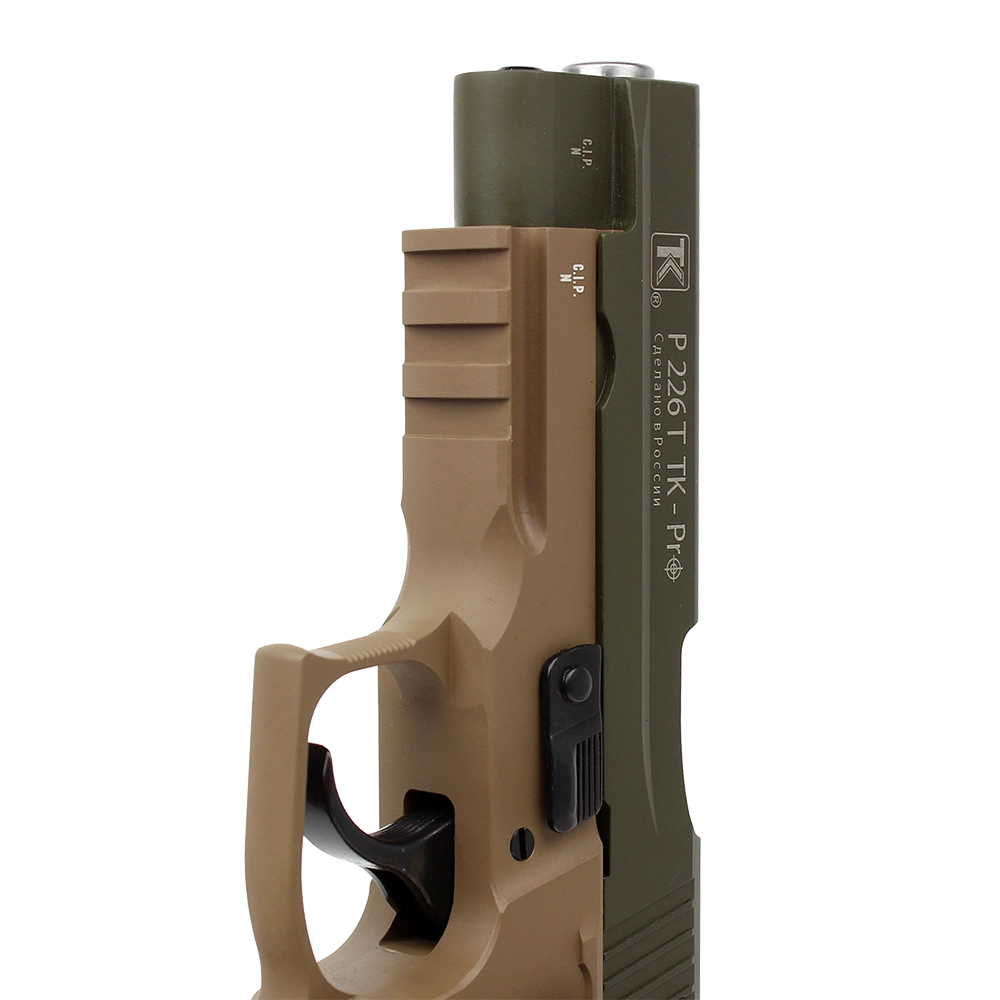 Пистолет ООП модели Р226Т ТК-Рro калибр 10*28 (Cerekote, Green). Фото №7
