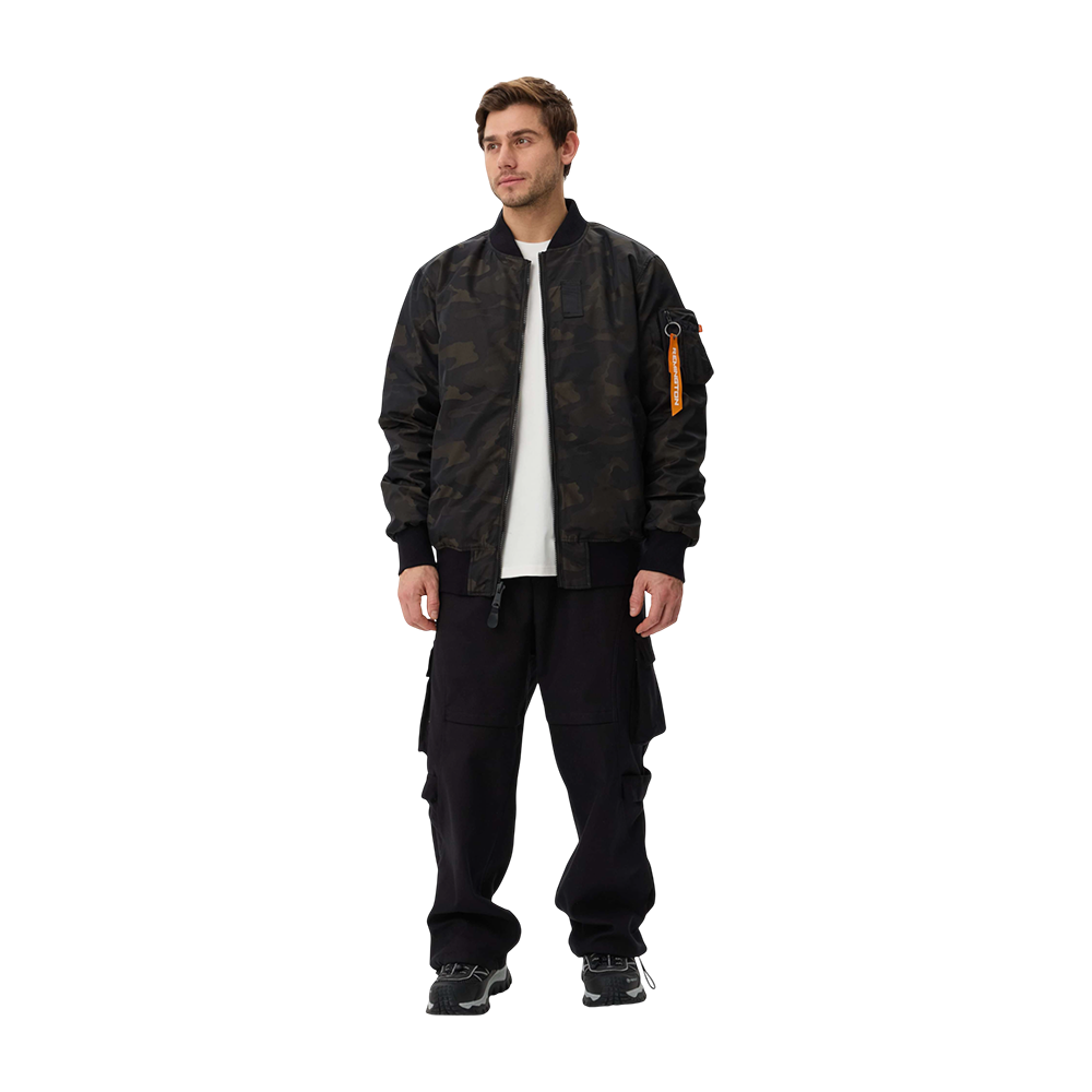 Куртка бомбер двусторонняя Remington Аirman Gray р. 3XL. Фото №1