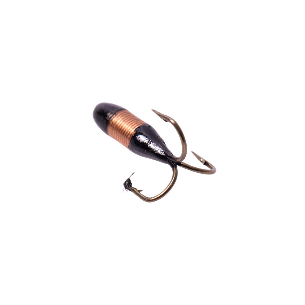 Мормышка Чёрт в рубашке 10мм (медь), 10 шт/упак. Фото №2