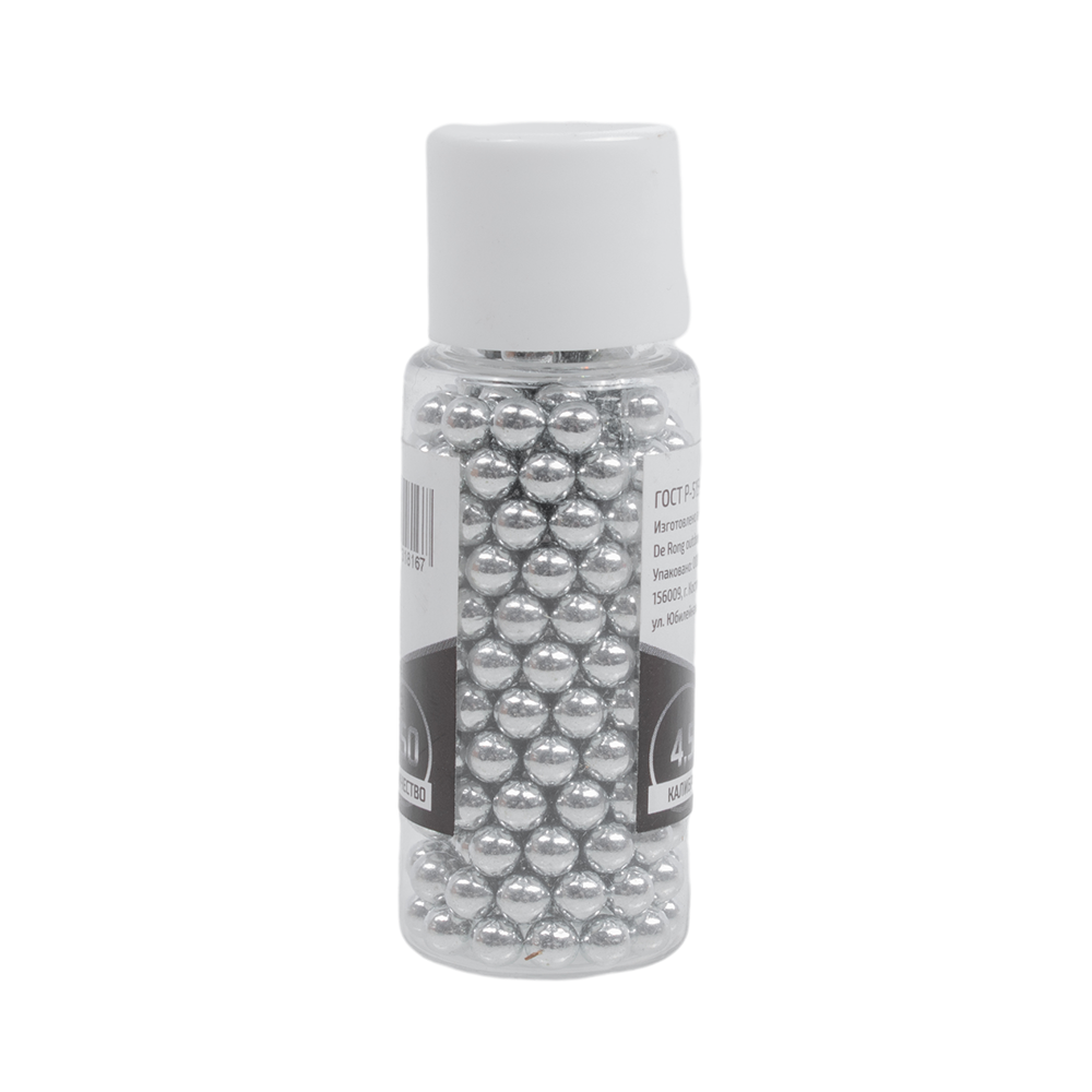 Шарик оцинкованный "BORNER-Silver" БАНКА (250 шт.) (в коробке 160 шт.). Фото №2