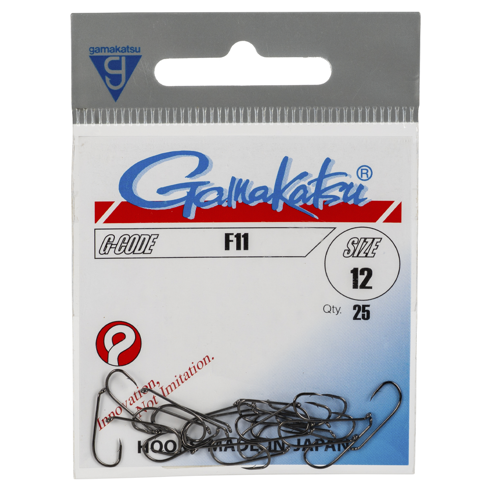 Крючок Gamakatsu Hook F11 №12. Фото №1