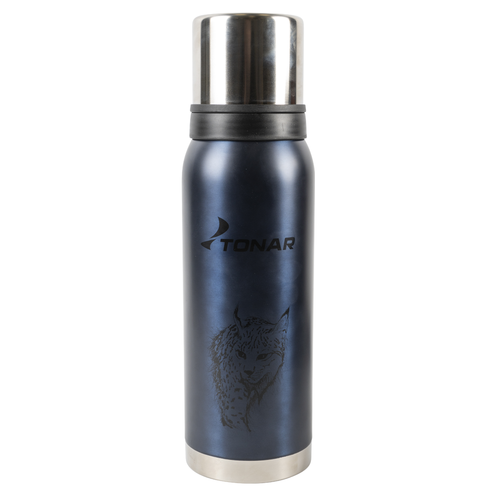 Термос 1200ML синий (2 крышки-кружки) Рысь (HS.TM-055-BL) TONAR. Фото №1 Термос 1200ML синий (2 крышки-кружки) Рысь (HS.TM-055-BL) TONAR. Фото №1