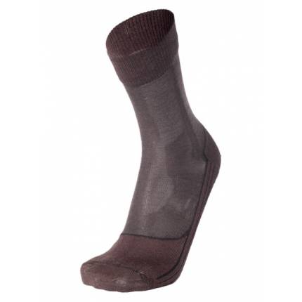 Носки Norveg Functional Socks Merino Wool мужские из шерсти цвет коричневый, разм 45-47. Фото №1