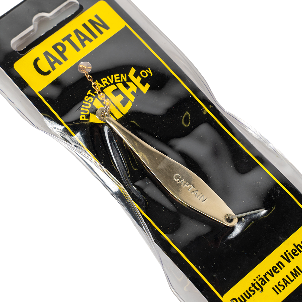 Блесна Puustjarven Captain 60мм, 7гр, цвет (Hop/Kup) цепочка-крючок. Фото №3