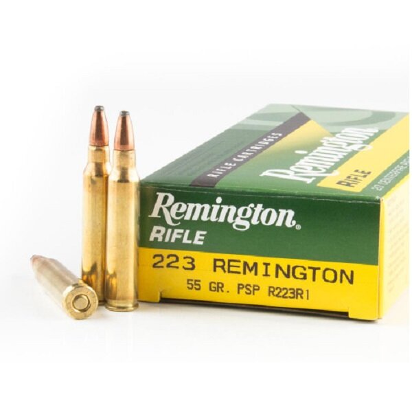 Патрон REM калибр 223 Rem MC ( 55g) (в коробке 20 шт.). Фото №1