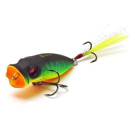 Воблер Megabass Baby Pop X (5см, 5гр) floating mat tiger. Фото №1