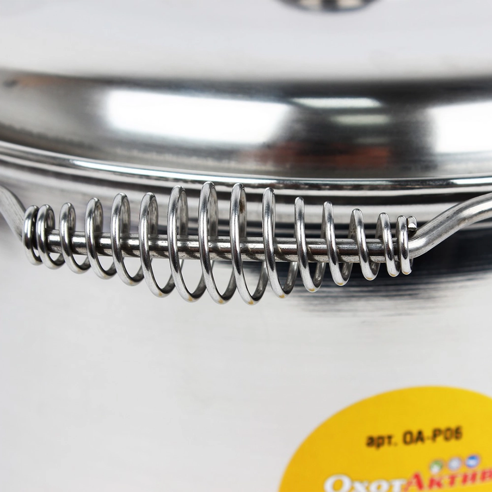 Котелок походный «ОхотАктив» нержавеющая сталь, d 24 см, v 5 л. Фото №4 Котелок походный «ОхотАктив» нержавеющая сталь, d 24 см, v 5 л. Фото №4