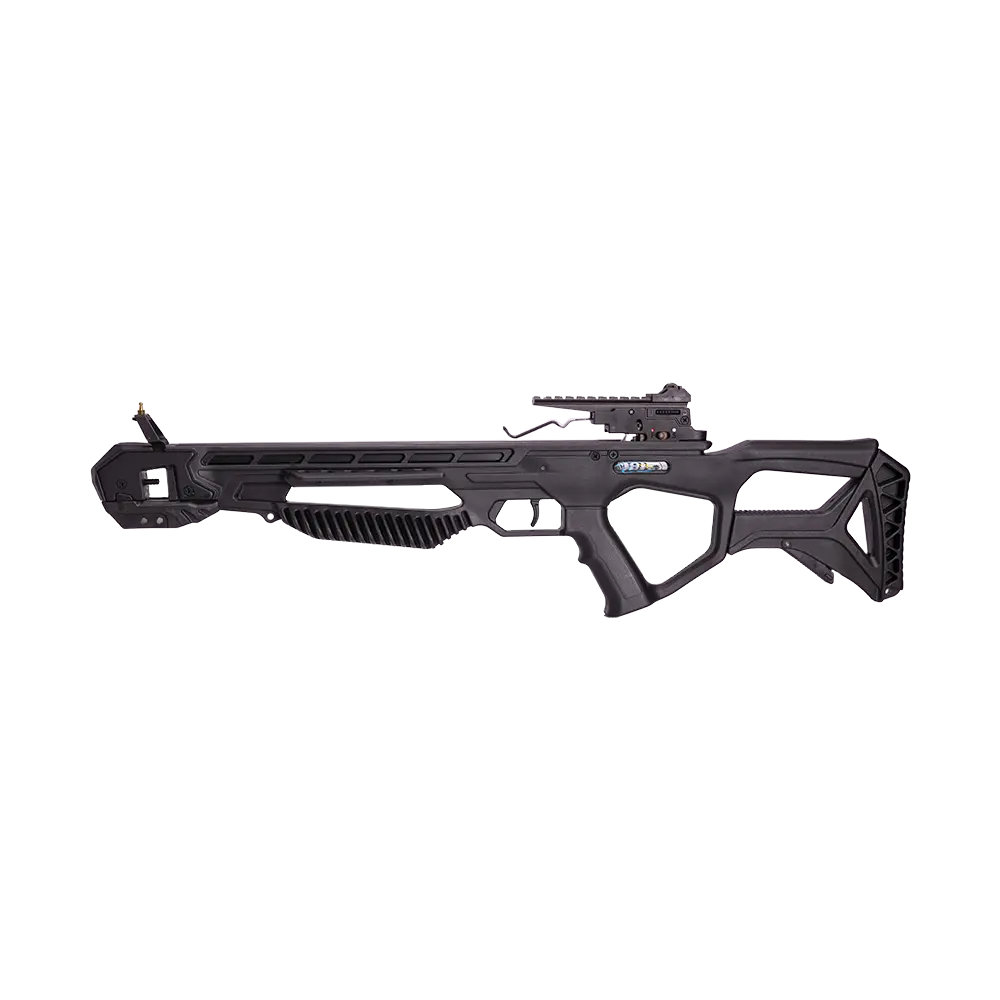 Приклад для арбалета Man Kung XB23, рекурсивный, black, кивер, стрелы 4 шт., прицел, крепеж. Фото №4