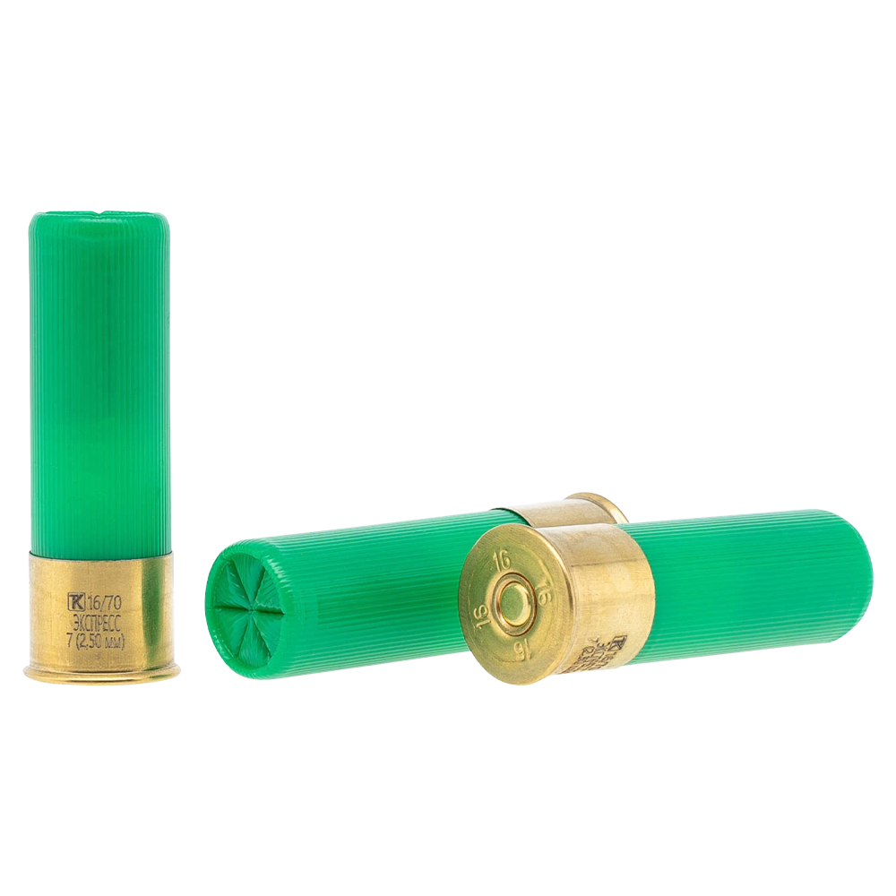 Патрон Техкрим 16/70 Экспресс №7 (в упаковке 10 шт) (в коробке 260 шт.). Фото №2