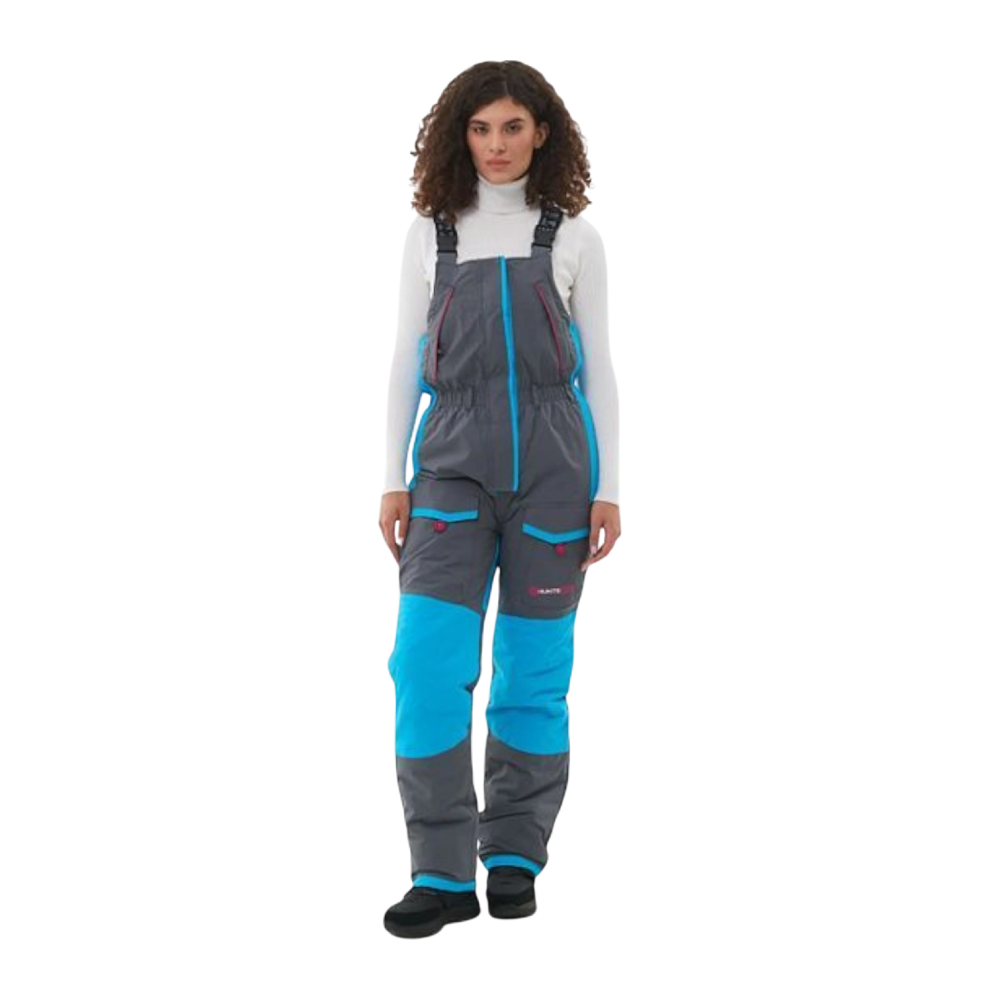 Костюм Huntsman зимний женский Siberia Lady ткань Breathable цвет Серый/Голубой р. 44-46/170-176. Фото №2 Костюм Huntsman зимний женский Siberia Lady ткань Breathable цвет Серый/Голубой р. 44-46/170-176. Фото №2