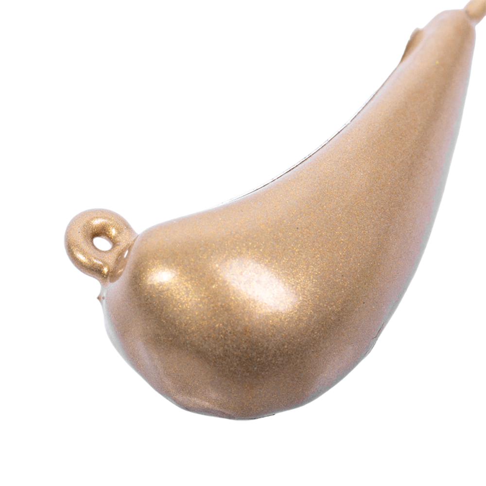 Мормышка свинцовая ЖОР Фунтик джиг, 35мм, 25гр, цвет (Ц №1) золото. Фото №4 Мормышка свинцовая ЖОР Фунтик джиг, 35мм, 25гр, цвет (Ц №1) золото. Фото №4