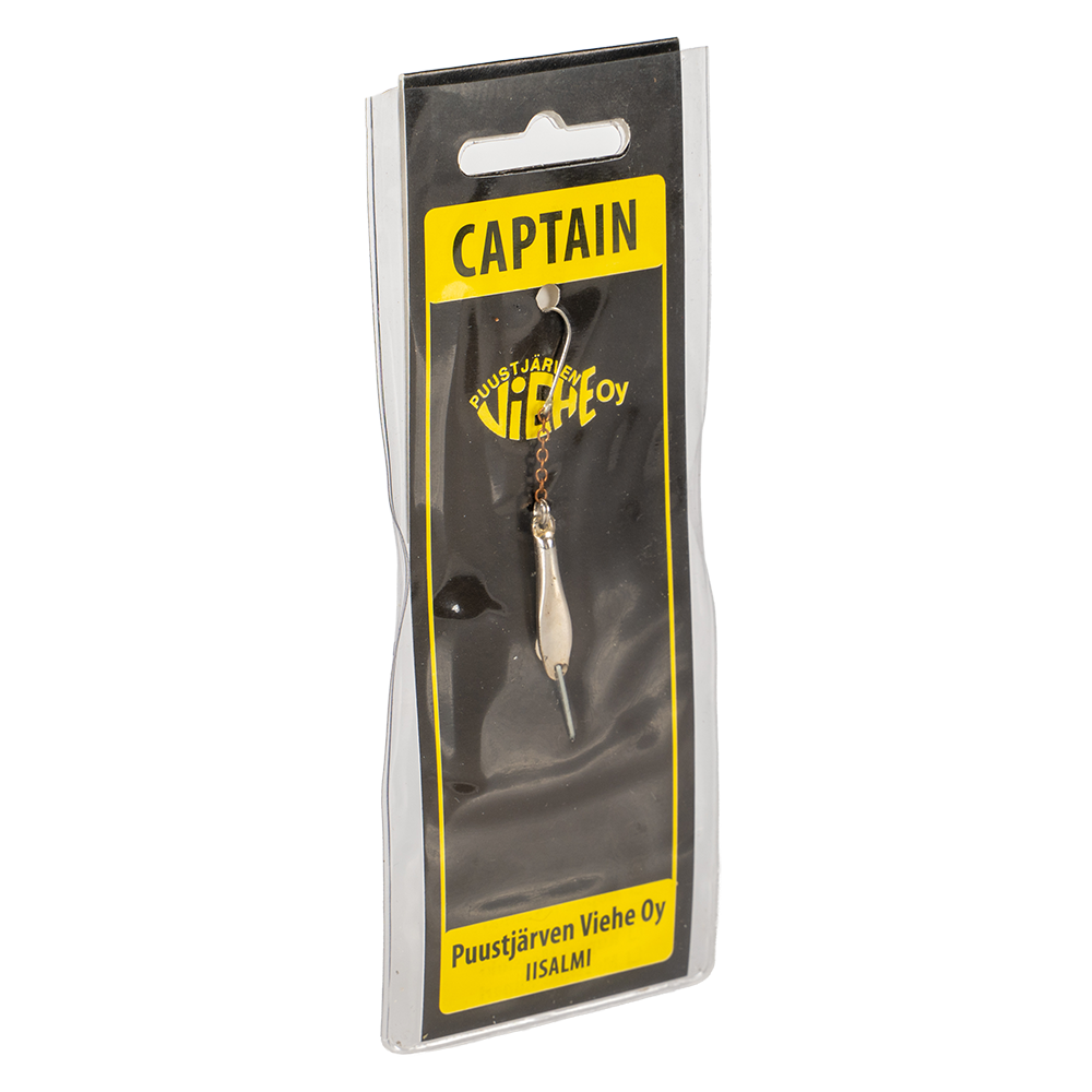 Блесна Puustjarven Captain 25мм, 5гр, цвет (Hop/Hop) цепочка-крючок. Фото №2