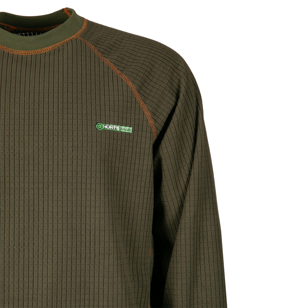 Термобелье Huntsman Thermoline (цвет хаки, флис фактурный). Фото №2