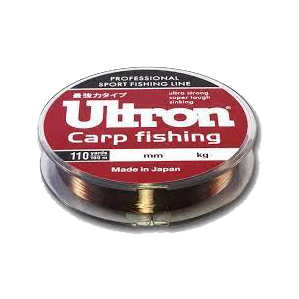 Леска монофиламентная Ultron Carp Fishing 0,22мм/100м 5,5кг коричневая. Фото №2 Леска монофиламентная Ultron Carp Fishing 0,22мм/100м 5,5кг коричневая. Фото №2