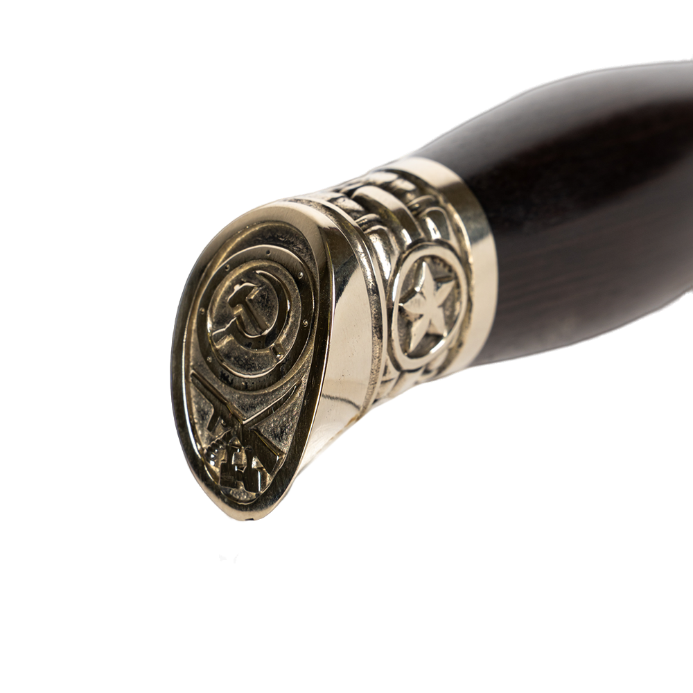 Нож МС "Разведчик", сталь 690,литье звезда, рукоять граб. Фото №4