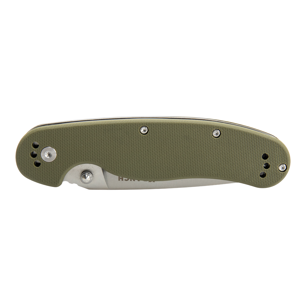 Нож складной Kranch G-120S, клинок AUS8, рукоять G10 green. Фото №2