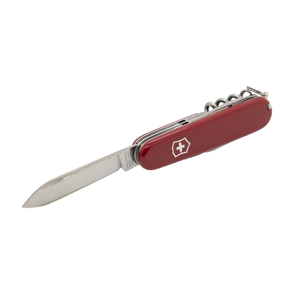Нож Victorinox армейский SPORTSMAN 84 мм. / красный (шт.). Фото №3
