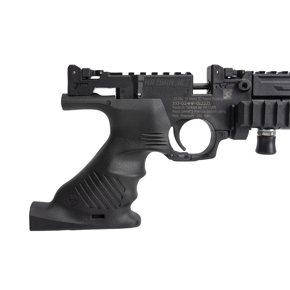 Пистолет пневматический Hatsan JET 1, калибр 5.5, 3 Дж (РСР, пластик, 1 баллон). Фото №2 Пистолет пневматический Hatsan JET 1, калибр 5.5, 3 Дж (РСР, пластик, 1 баллон). Фото №2