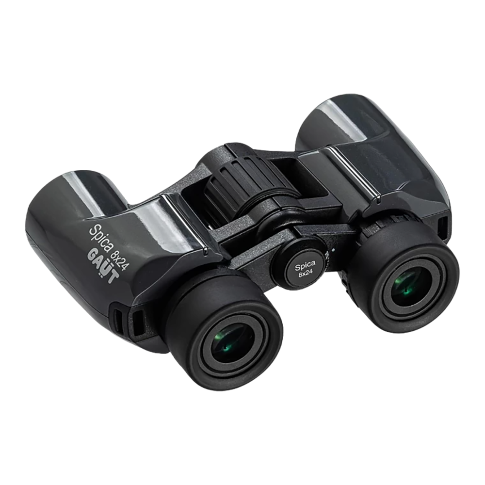 Бинокль GAUT Spica 10x24, Porro-призмы BAK4 серый. Фото №2 Бинокль GAUT Spica 10x24, Porro-призмы BAK4 серый. Фото №2