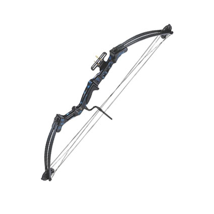 Лук "Хищник", блочный (26-30,5" 40-60lbs) Сапфир. Фото №1