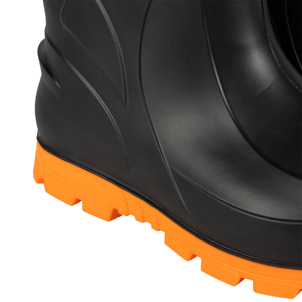 Сапоги KAURY PRESIDENT ЭВА (подошва ПУ, с манжетой, утепленные, PW черно-орнанжевый) р. 41/42. Фото №8