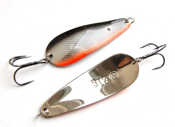 Блесна Северные мастерские Уральская 85мм, 21гр, цвет (BR) тройник. Фото №1 Блесна Северные мастерские Уральская 85мм, 21гр, цвет (BR) тройник. Фото №1