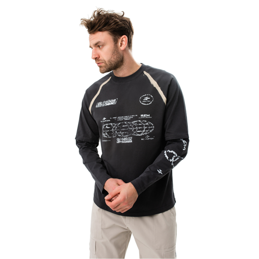  Лонгслив Remington All WORLD Gray р. XL. Фото №2