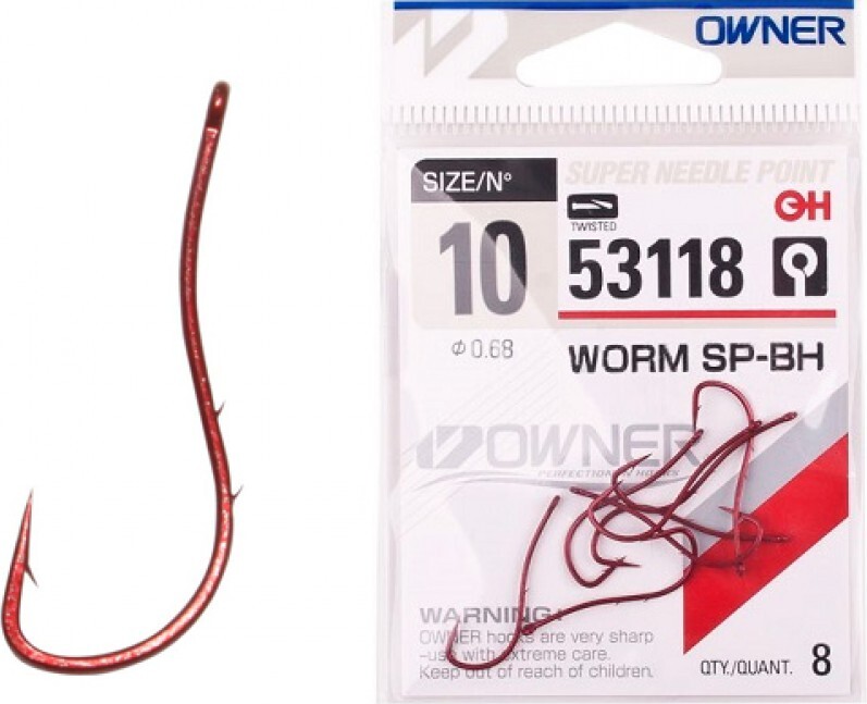 Крючок Owner Worm SP-BH №12. Фото №1