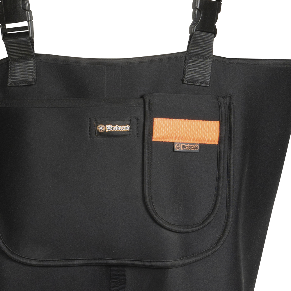 Вейдерсы из неопрена Вездеход Топтыгин 2 с сапогами из ЭВА и ПУ (черный) р. 46. Фото №2