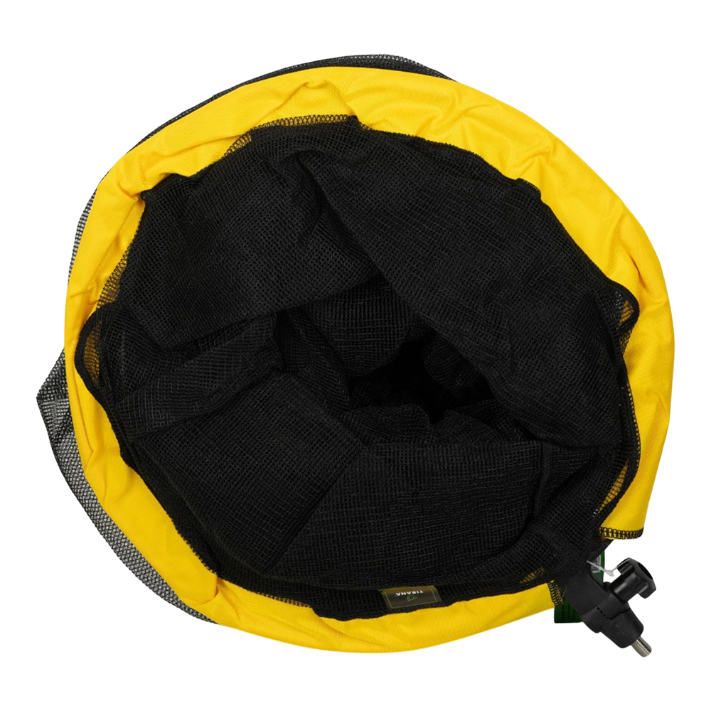 Садок рыболовный Tirana береговой, PE сетка, круглые металлические кольца d35, 2м. Фото №2