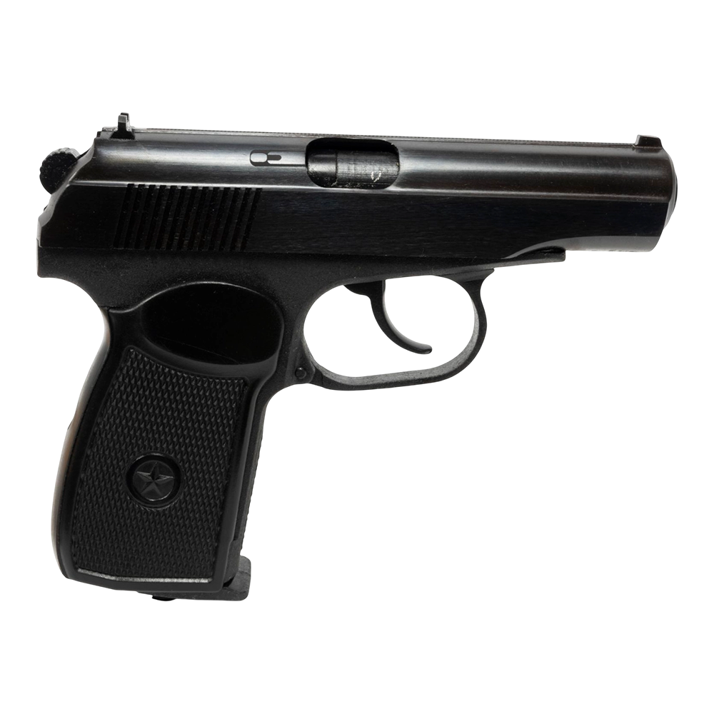 Пистолет пневматический МР-654К (обн. Ручка черная) (3дж). Фото №1