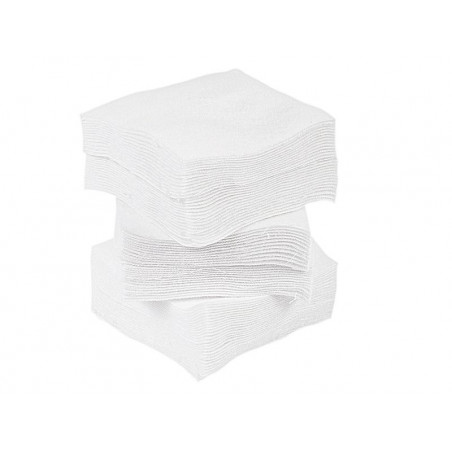 Патчи ЧИСТОGUN фланель, к.12-16, квадрат 75х75 мм, 100 шт., белый. Фото №1