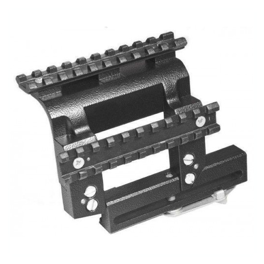 Кронштейн Weaver (Сайга, Вепрь) с доп. планкой. Фото №2 Кронштейн Weaver (Сайга, Вепрь) с доп. планкой. Фото №2