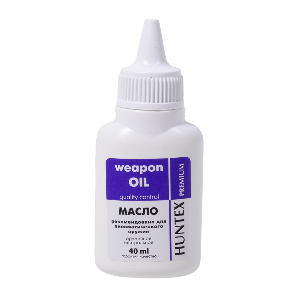 Масло оружейное нейтральное Huntex premium, 40мл. (для пневматического оружия). Фото №1 Масло оружейное нейтральное Huntex premium, 40мл. (для пневматического оружия). Фото №1