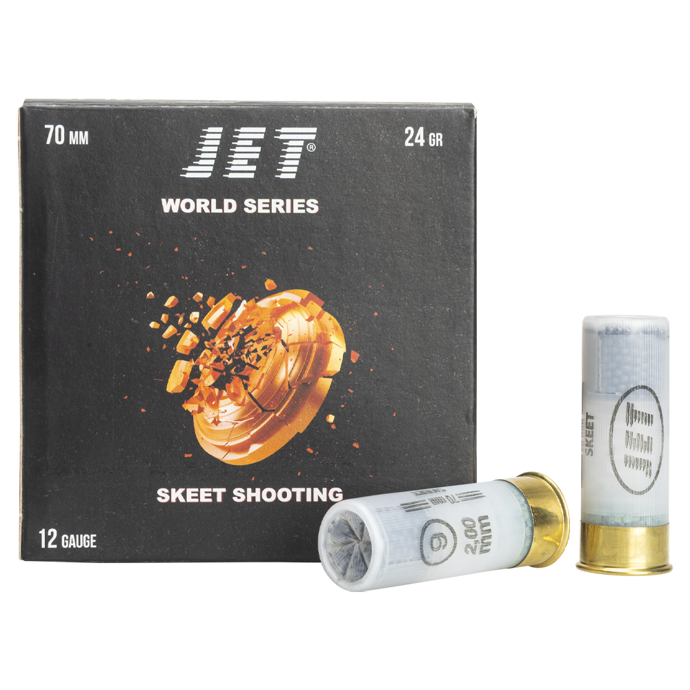 Патрон JET 12/70 №9 24гр Skeet (25 шт). Фото №1 Патрон JET 12/70 №9 24гр Skeet (25 шт). Фото №1