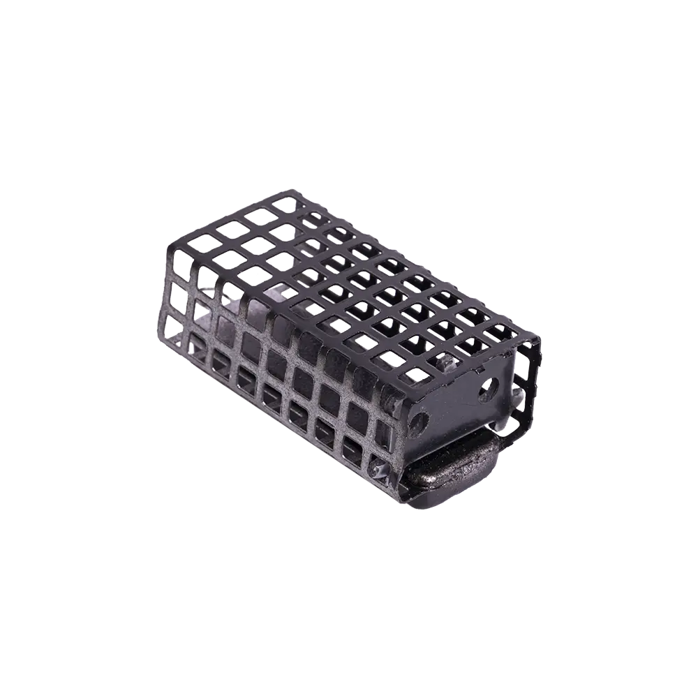 Кормушка окрашенная (черная) "FISH GOLD"-2 с дном 100гр. Фото №3