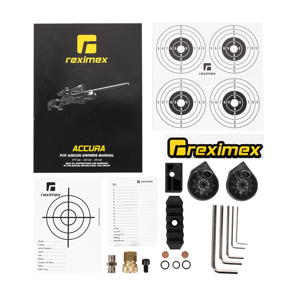 Винтовка пневматическая REXIMEX ACCURA, калибр 6,35 mm, 3 Дж (РСР, пластик). Фото №9 Винтовка пневматическая REXIMEX ACCURA, калибр 6,35 mm, 3 Дж (РСР, пластик). Фото №9