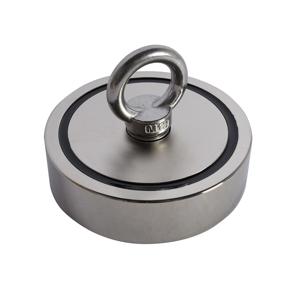 Поисковой магнит ОхотАктив, неодимовый, двухсторонний, D 116 мм, сила сцепления 400 кг. Фото №2