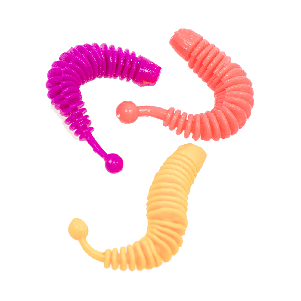 Резина съедобная МИКРУХА серия Личинка шар 65 мм, цв. Mix, краб, (20мл). Фото №2