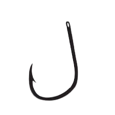 806BD Крючок с ушком GTR CARP-806 №4 черный никель (уп.-10х10шт.). Фото №2